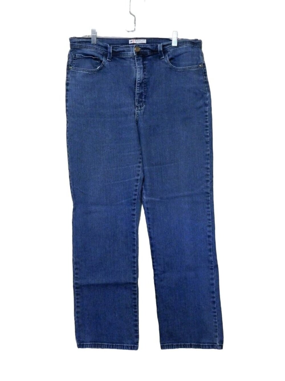 Lee Jeans 18 Medium Blue Denim Classic Fit At The Waist Stretch Cotton Spandex